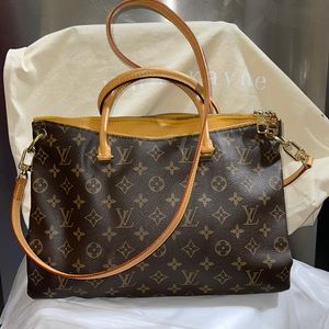 Louis Vuitton Safran Pallas MM crossbody(SP0124)